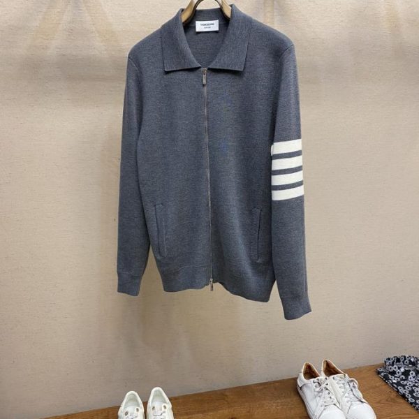 designer,replica,clothing,fake,1:1,lv,luxury,high quality Thom Brown classic knitted cardigan for men and women