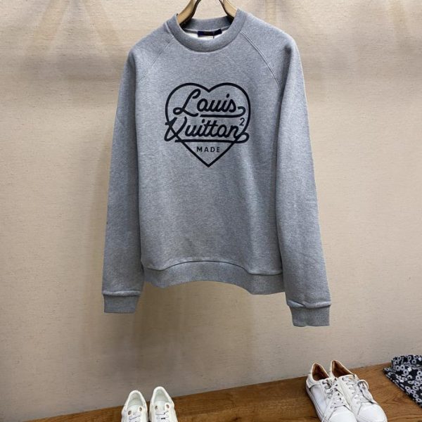 designer,replica,clothing,fake,1:1,lv,luxury,high quality LV [LU×Nigo joint love printed sweatshirt]