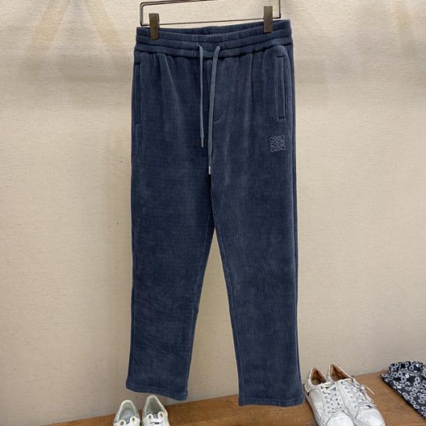 designer,replica,clothing,fake,1:1,lv,luxury,high quality Loewe men’s casual pants pure cotton fabric casual pants