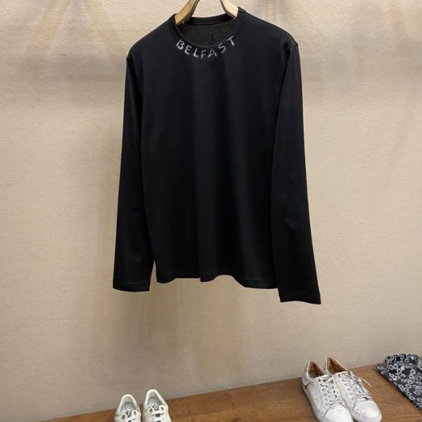 designer,replica,clothing,fake,1:1,lv,luxury,high quality BELFAST long-sleeved T-shirt for men and women