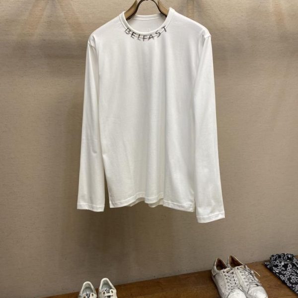 designer,replica,clothing,fake,1:1,lv,luxury,high quality BELFAST long-sleeved T-shirt, same style for men and women