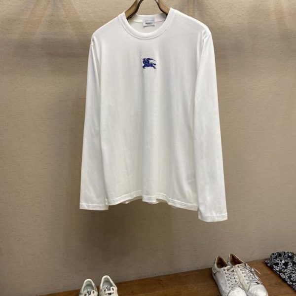 designer,replica,clothing,fake,1:1,lv,luxury,high quality Burberry long-sleeved T-shirt for men and women