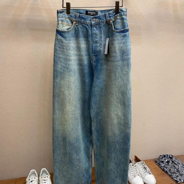 designer,replica,clothing,fake,1:1,lv,luxury,high quality Balenciaga jeans unisex