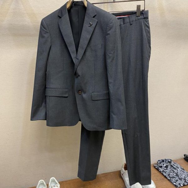 designer,replica,clothing,fake,1:1,lv,luxury,high quality Thome brown business casual suit