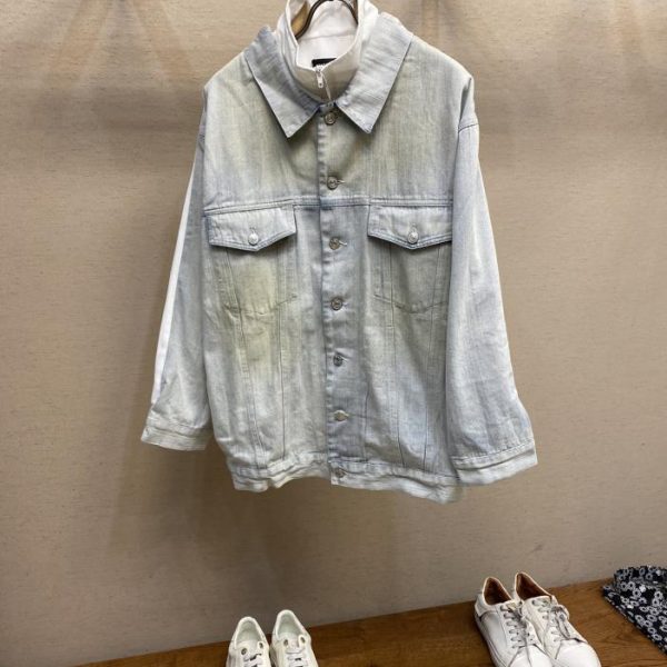designer,replica,clothing,fake,1:1,lv,luxury,high quality Balenciaga denim jacket