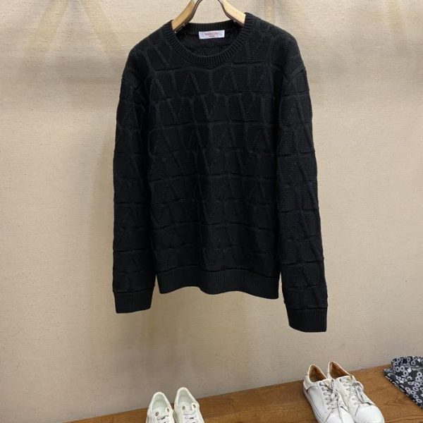 designer,replica,clothing,fake,1:1,lv,luxury,high quality Valentino wool blend knit, unisex