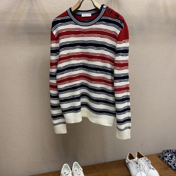 designer,replica,clothing,fake,1:1,lv,luxury,high quality BV crew neck sweater