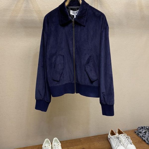 designer,replica,clothing,fake,1:1,lv,luxury,high quality Loewe corduroy jacket