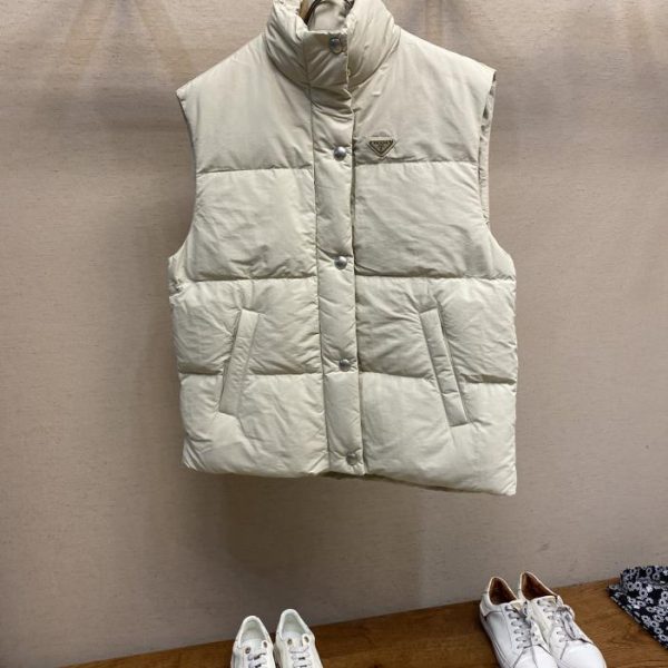 designer,replica,clothing,fake,1:1,lv,luxury,high quality Prada high collar vest