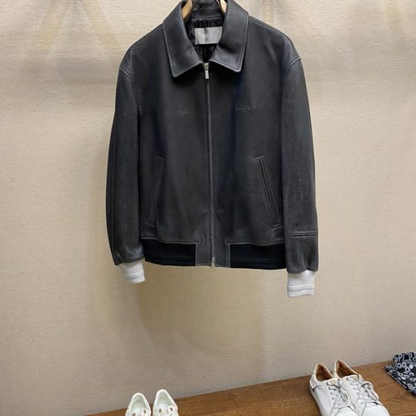 designer,replica,clothing,fake,1:1,lv,luxury,high quality Dior new autumn and winter leather jacket