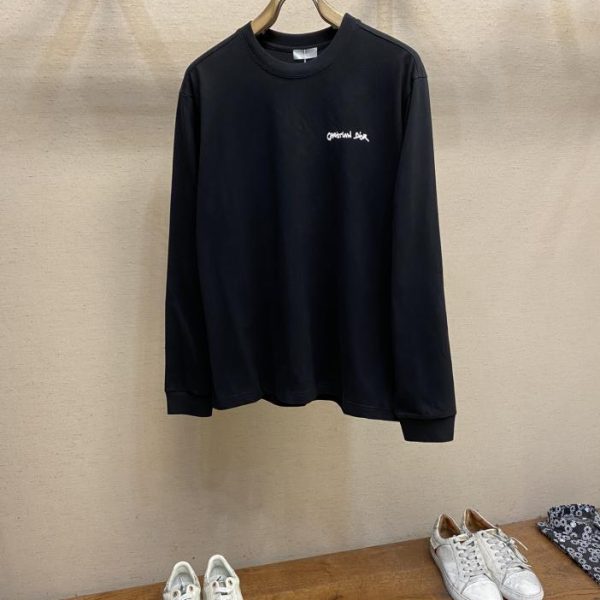 designer,replica,clothing,fake,1:1,lv,luxury,high quality Dior new letter long sleeves for men and women