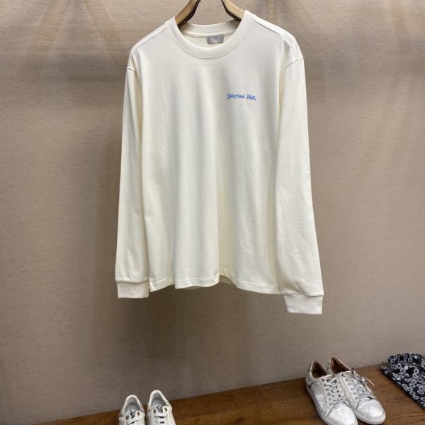 designer,replica,clothing,fake,1:1,lv,luxury,high quality Dior new letter long sleeves for men and women