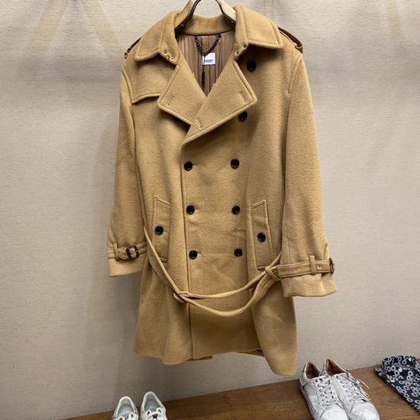 designer,replica,clothing,fake,1:1,lv,luxury,high quality Burberry new men’s cashmere Chelsea coat