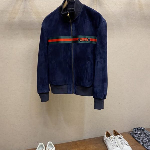 designer,replica,clothing,fake,1:1,lv,luxury,high quality Gucci new suede sheepskin jacket