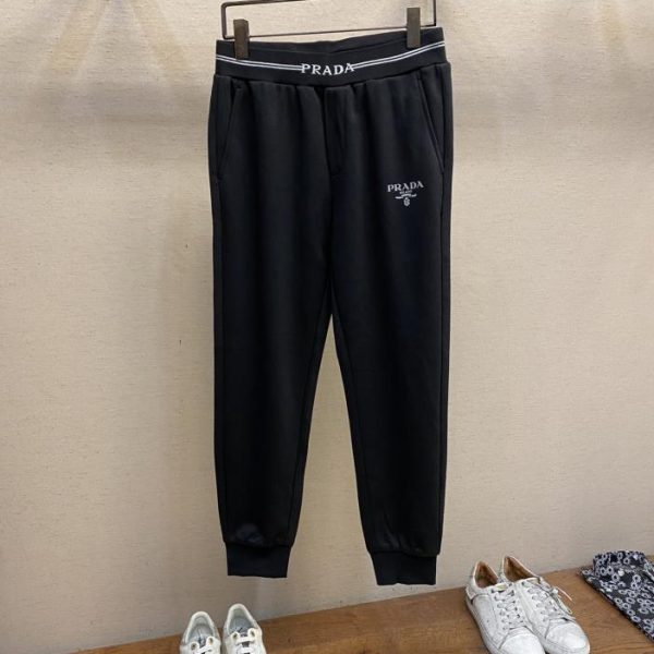 designer,replica,clothing,fake,1:1,lv,luxury,high quality Prada men’s casual pants pure cotton fabric casual pants