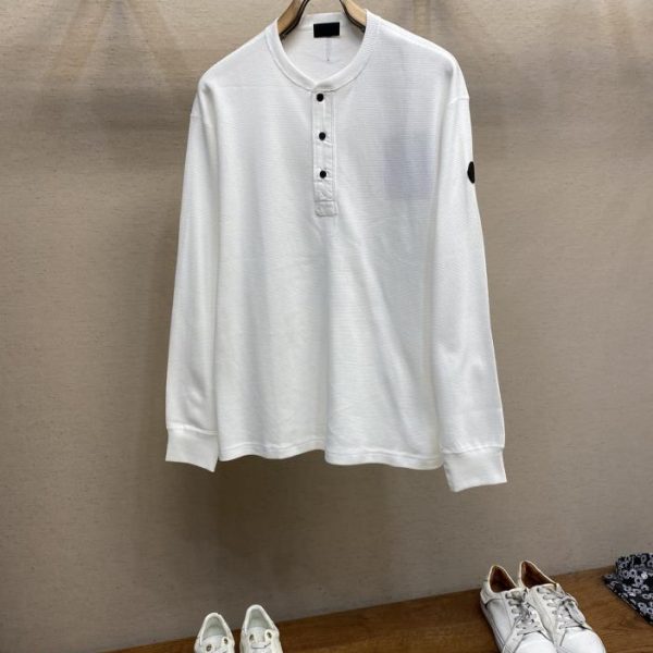 designer,replica,clothing,fake,1:1,lv,luxury,high quality Moncle long-sleeved T-shirt for men and women