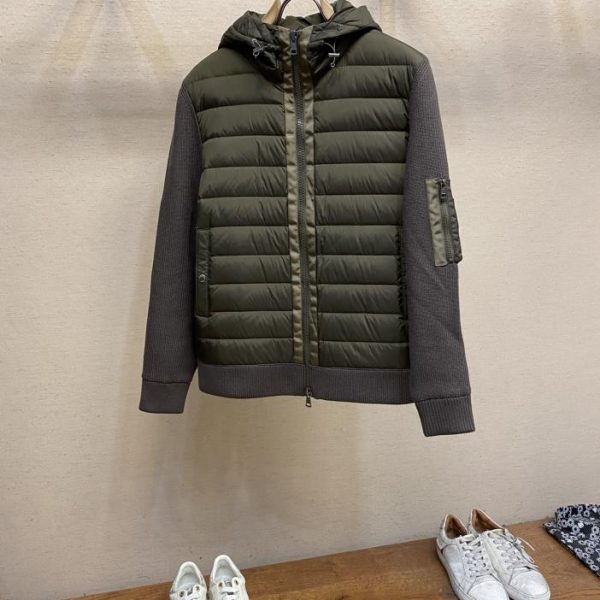 designer,replica,clothing,fake,1:1,lv,luxury,high quality Moncler front and back knitted down jacket