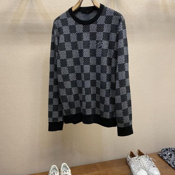 designer,replica,clothing,fake,1:1,lv,luxury,high quality LV 24 new wool sweater
