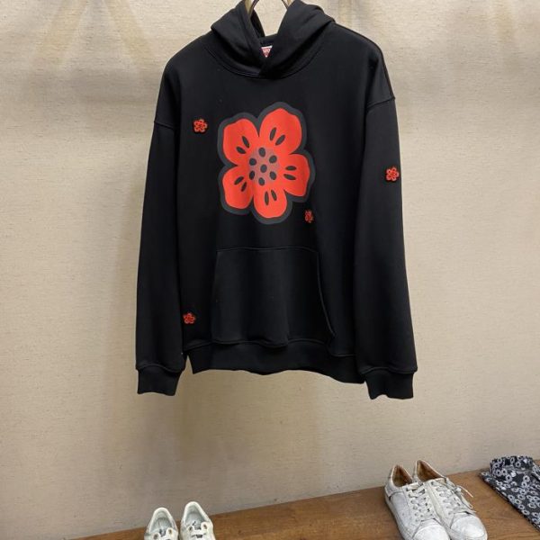 designer,replica,clothing,fake,1:1,lv,luxury,high quality Kenzo Takahara loose couple hooded sweatshirt