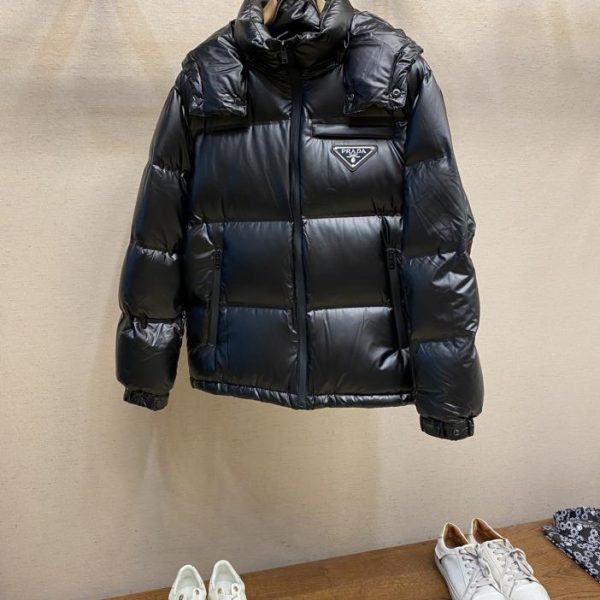 designer,replica,clothing,fake,1:1,lv,luxury,high quality Prada down jacket