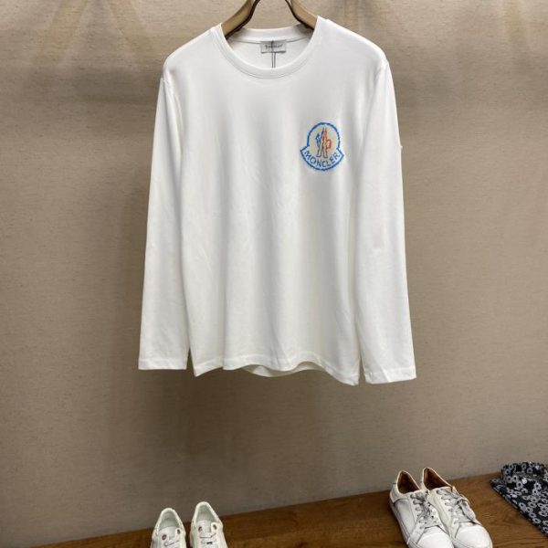 designer,replica,clothing,fake,1:1,lv,luxury,high quality Moncler unisex long-sleeved T-shirt