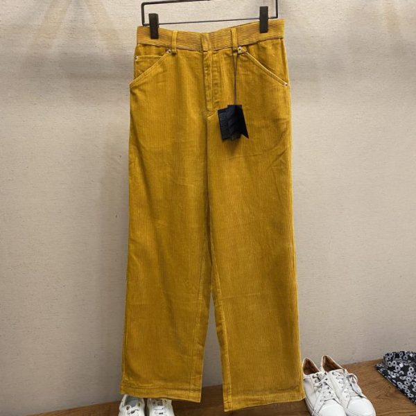 designer,replica,clothing,fake,1:1,lv,luxury,high quality Prada corduroy trousers