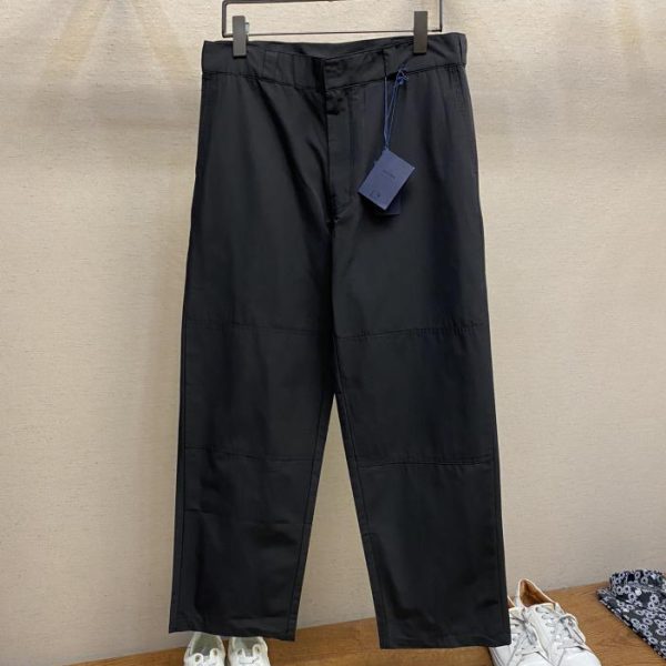 designer,replica,clothing,fake,1:1,lv,luxury,high quality Prada nylon loose straight trousers
