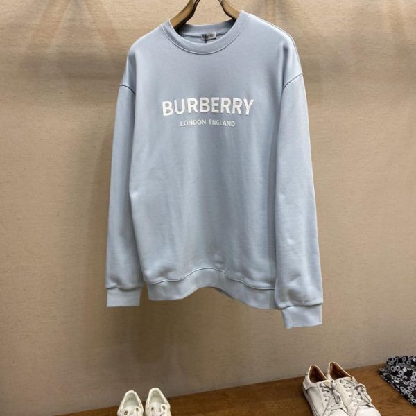 designer,replica,clothing,fake,1:1,lv,luxury,high quality Burberry blue sweatshirt couple sweatshirt