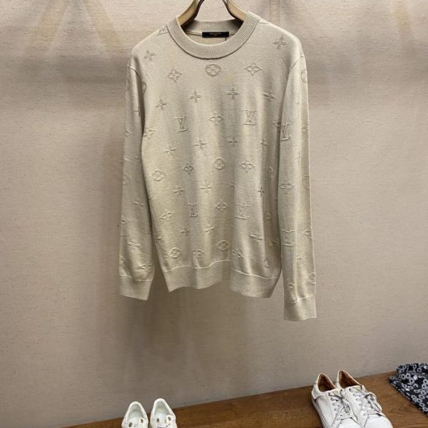 designer,replica,clothing,fake,1:1,lv,luxury,high quality LV classic Mongram couple sweater