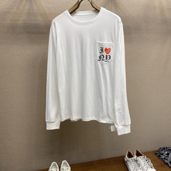 designer,replica,clothing,fake,1:1,lv,luxury,high quality Chrome Heart new pure cotton long sleeves