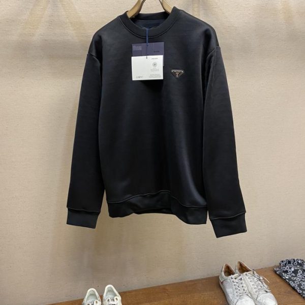 designer,replica,clothing,fake,1:1,lv,luxury,high quality Prada new round neck sweatshirt