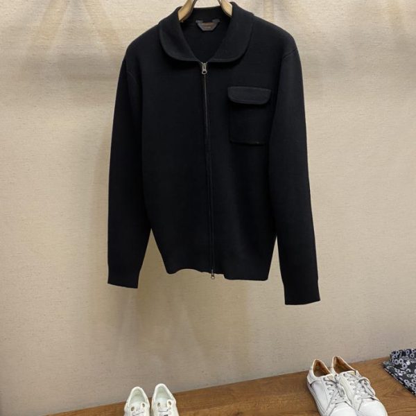 designer,replica,clothing,fake,1:1,lv,luxury,high quality Zegna new wool knitted thick sweater