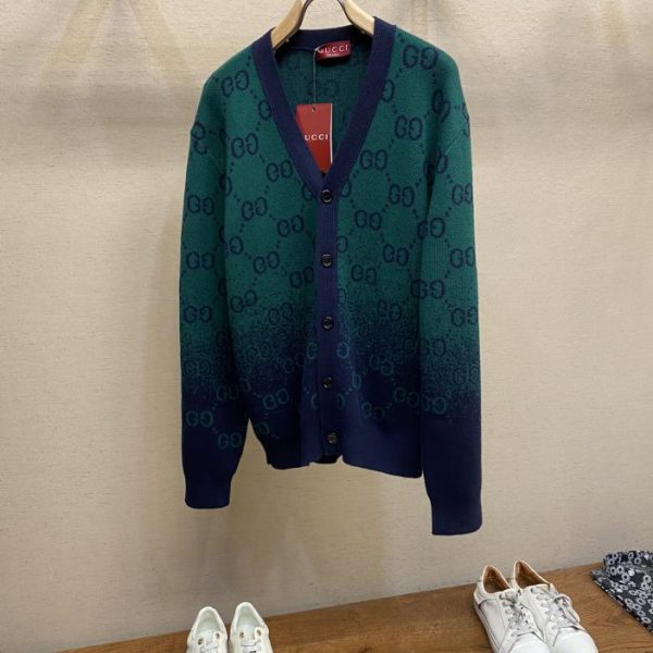 designer,replica,clothing,fake,1:1,lv,luxury,high quality Gucci wool-blend cardigan