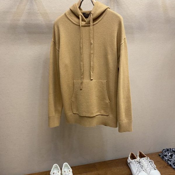 designer,replica,clothing,fake,1:1,lv,luxury,high quality Zegna thick wool pullover hooded sweater