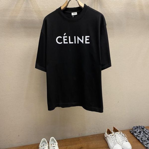 designer,replica,clothing,fake,1:1,lv,luxury,high quality Celine half-sleeve T-shirt