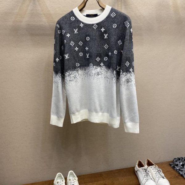 designer,replica,clothing,fake,1:1,lv,luxury,high quality LV crew neck sweater