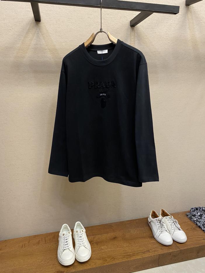 designer,replica,clothing,fake,1:1,lv,luxury,high quality Prada suede cotton couple’s long-sleeved T-shirt designer,replica,clothing,fake,1:1,lv,luxury,high quality Prada suede cotton couple’s long-sleeved T-shirt