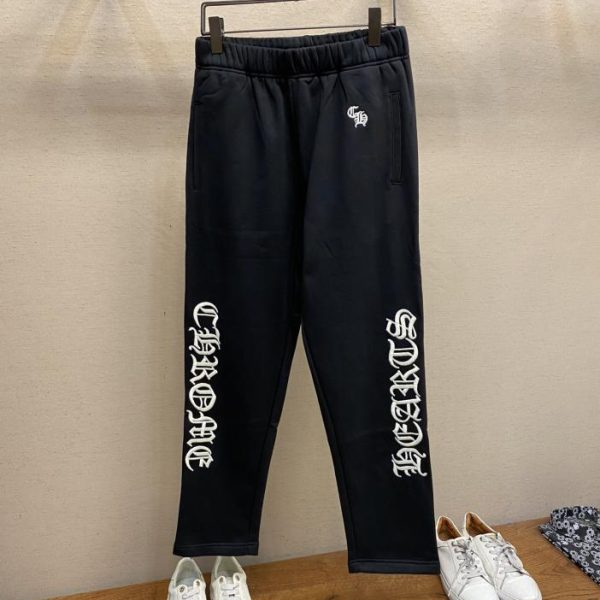 designer,replica,clothing,fake,1:1,lv,luxury,high quality Crow Heart Wool Embroidered Sweatpants