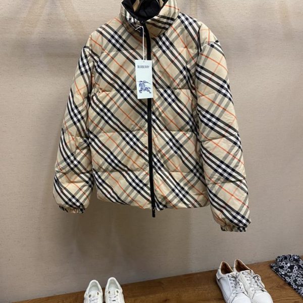 designer,replica,clothing,fake,1:1,lv,luxury,high quality Burberry reversible down vest