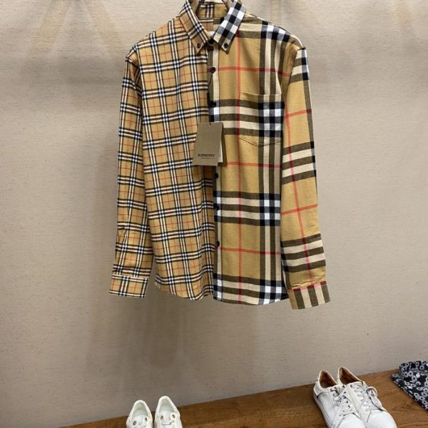 designer,replica,clothing,fake,1:1,lv,luxury,high quality Burberry classic shirt