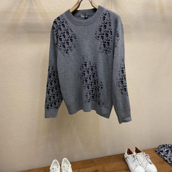 designer,replica,clothing,fake,1:1,lv,luxury,high quality Dior couple’s knitted sweater