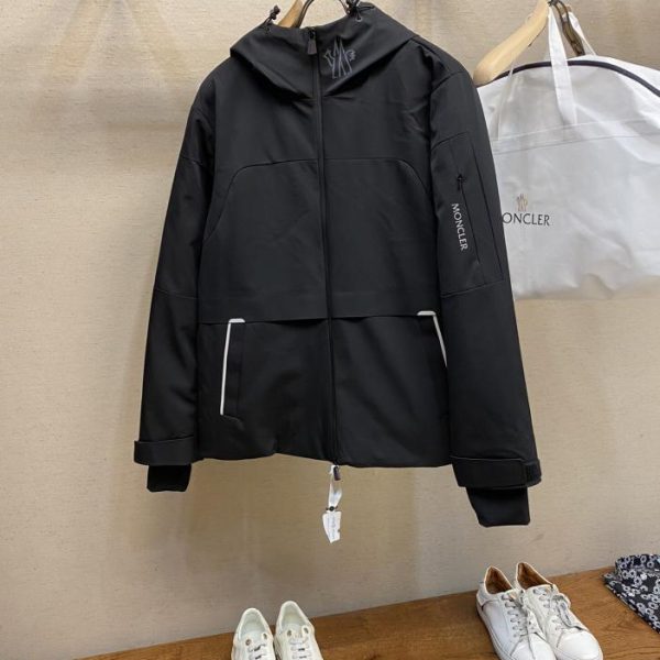 designer,replica,clothing,fake,1:1,lv,luxury,high quality Moncler ski letter logo 3M reflective down jacket