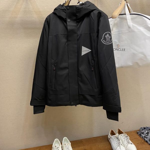 designer,replica,clothing,fake,1:1,lv,luxury,high quality Moncler ski letter logo 3M reflective down jacket