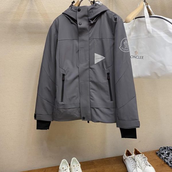 designer,replica,clothing,fake,1:1,lv,luxury,high quality Moncler ski letter logo 3M reflective down jacket