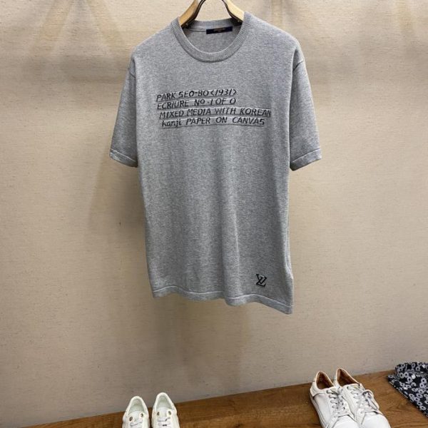 designer,replica,clothing,fake,1:1,lv,luxury,high quality LV new artist series short sleeves