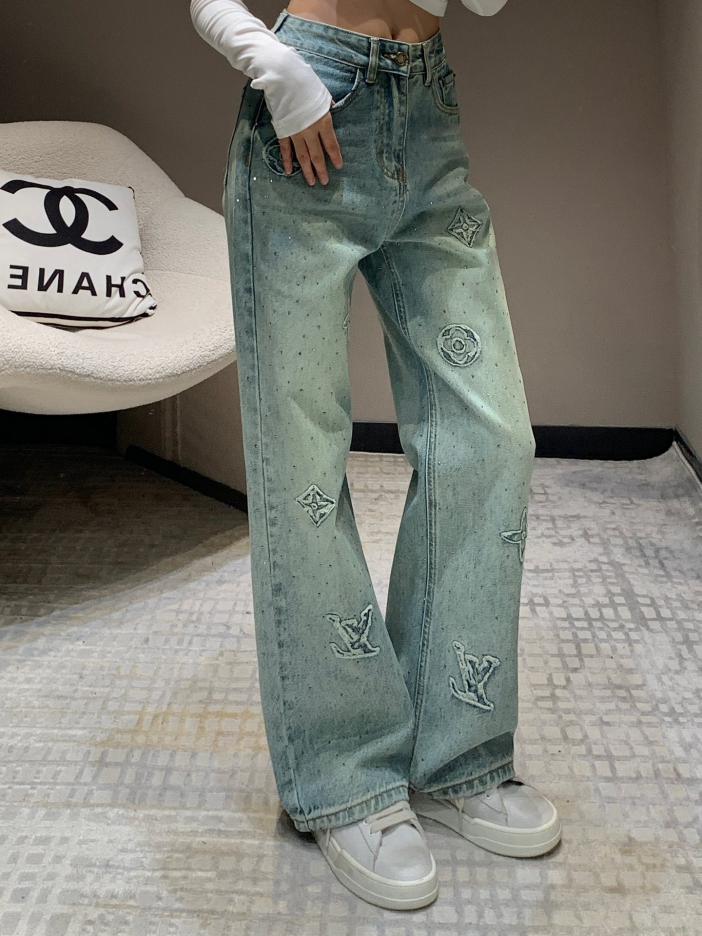 designer,replica,clothing,fake,1:1,lv,luxury,high quality LV new hot diamond denim trousers designer,replica,clothing,fake,1:1,lv,luxury,high quality LV new hot diamond denim trousers