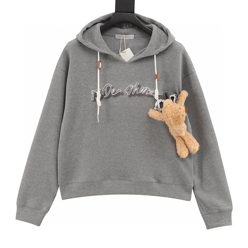 designer,replica,clothing,fake,1:1,lv,luxury,high quality 13DE MARZO Doozoo Waffle Check hooded sweatshirt (1485)