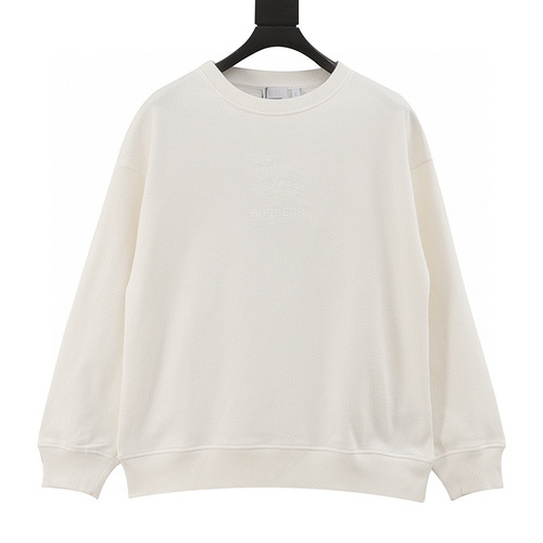 designer,replica,clothing,fake,1:1,lv,luxury,high quality Burberry embroidered war horse round neck sweatshirt (588A)