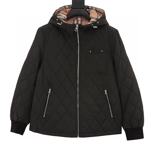 designer,replica,clothing,fake,1:1,lv,luxury,high quality Burberry thin cotton hooded jacket (F873)