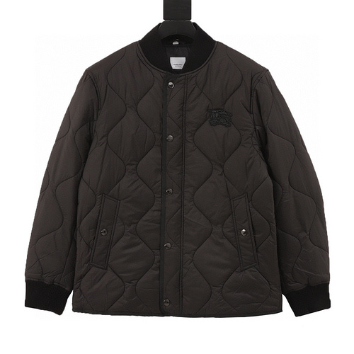 designer,replica,clothing,fake,1:1,lv,luxury,high quality Burberry Arc Collar Chest Silicone War Horse Thin Cotton Jacket (A3D0)